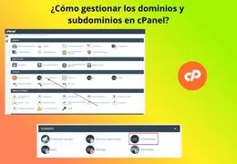 ¿Cómo gestionar los dominios y subdominios en cPanel?